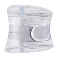 Manufacturer wholesale bionic self-heating waist support with widened steel plate waist belt, detachable heating pad, pressure-warming waist support