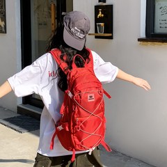 新款大容量双肩包多巴胺休闲户外背包男女旅行包高中大学生书包潮