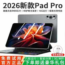 16G+1024G平板电脑Pad pro全网通5G安卓办公娱乐游戏学习机二合一