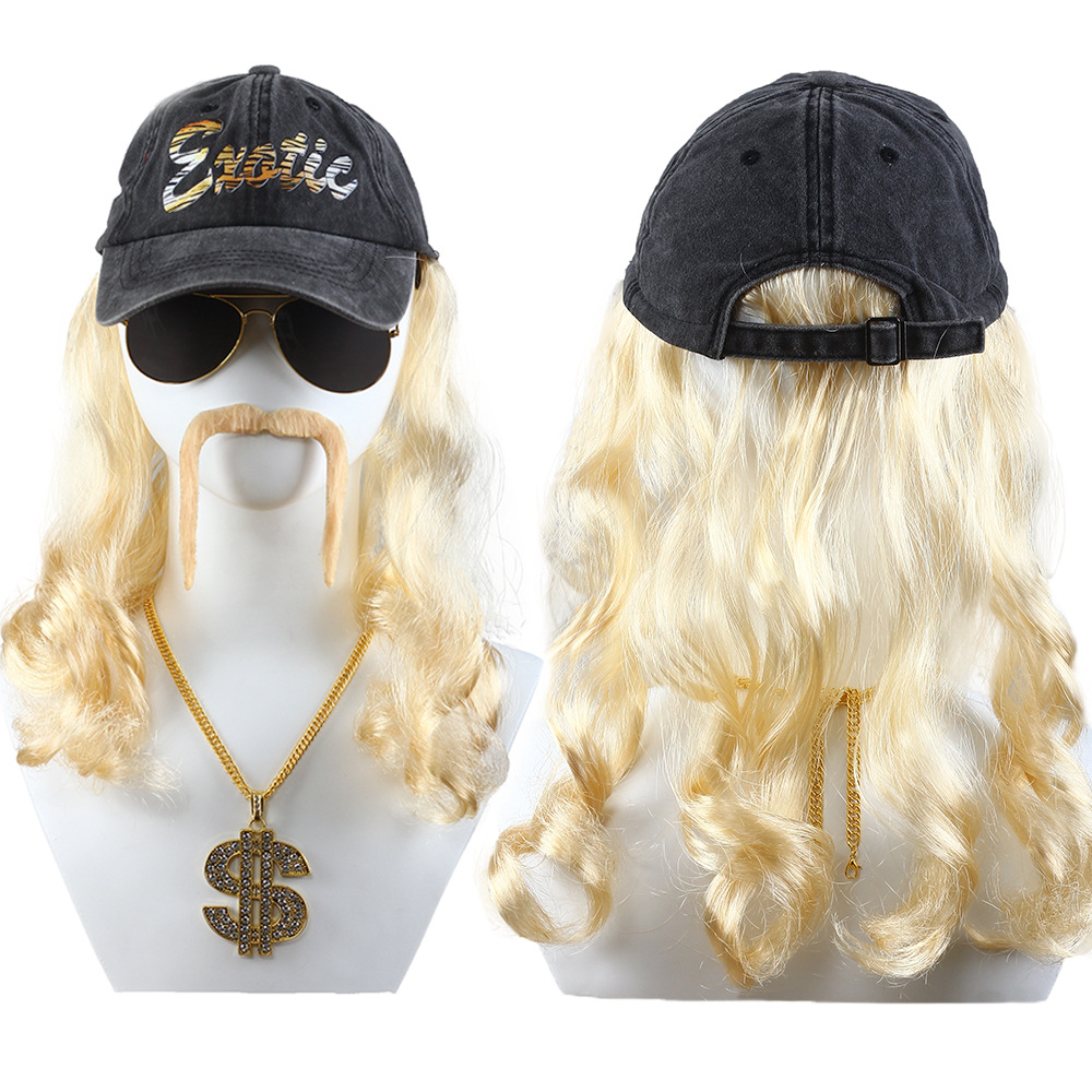 Grey washed wig cap (without accessories)