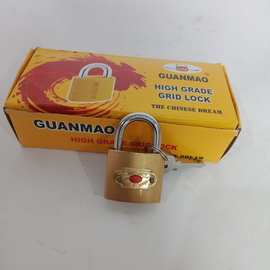 短头铜锁木门锁头防盗锁推拉门独立小型挂锁小锁子小号门锁卧室便