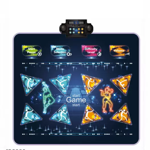 跳舞毯无需电视机家用双人无线儿童健身运动玩具跳跳毯游戏垫