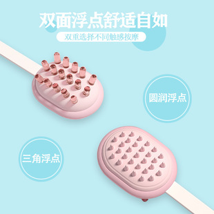 Hand-held back beating artifact massage hammer health care Meridian hammer massage stick device Pat neck shoulder back hammer shoulder