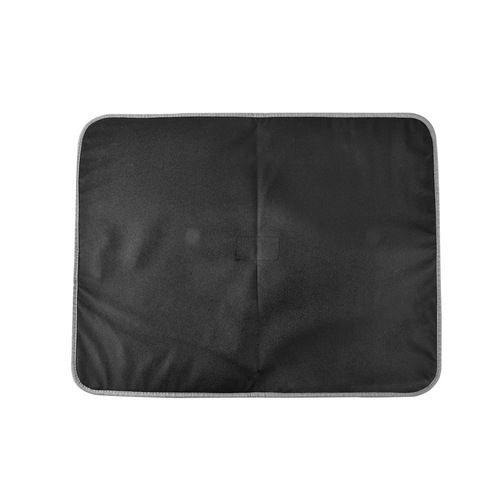 EVA double-layer foldable cat litter mat, washable pet square hole sand leakage mat, cat litter box cleaning mat