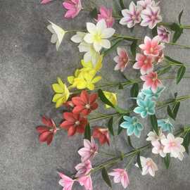 仿真玉兰花仿真花婚庆用花假花仿真花假花装饰人造花绢花跨境批发