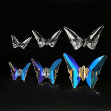 灯饰水晶蝴蝶吊坠diy 客厅吊灯现代简约高级灯饰吊坠婚庆摆件配件