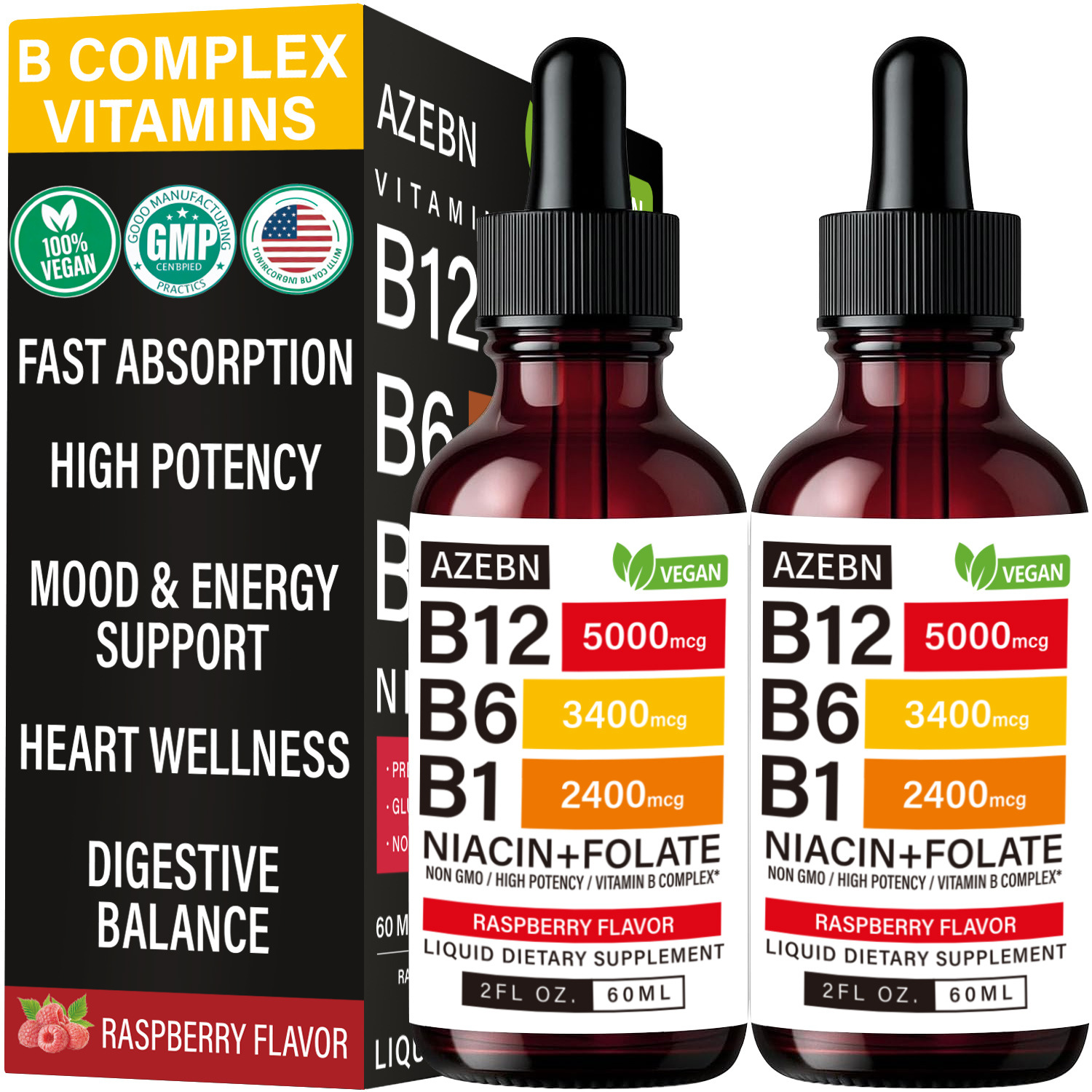 Vitaminised drops, 60 ml