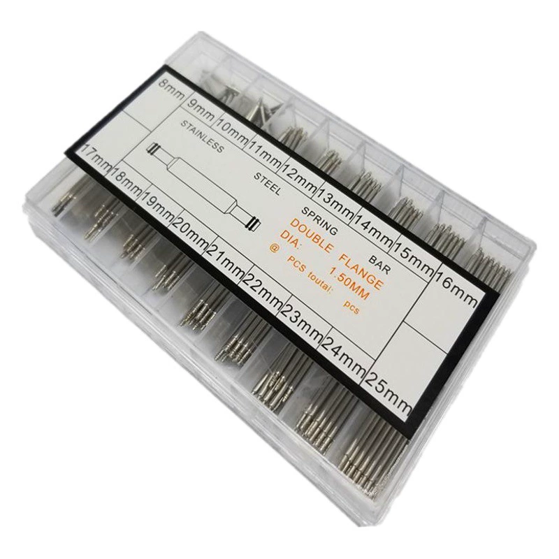 Аксессуары для часов Часы с 360 Pack Все нержавеющие стали бесшовные в штучной упаковке необработанные ушные ушки 8-25 мм