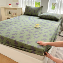 《姥姥说的老粗布》A类纯棉老粗布加厚全棉亚麻学生宿舍床笠凉席