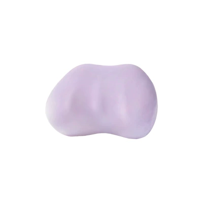 Manufacturer Customized Car Headrest and Lumbar Support Memory Foam Car Lumbar Support Pillow New Product Winter Comfortable Car Cushion (Waist support) - plush-simple-memory-foam-headrest-purple