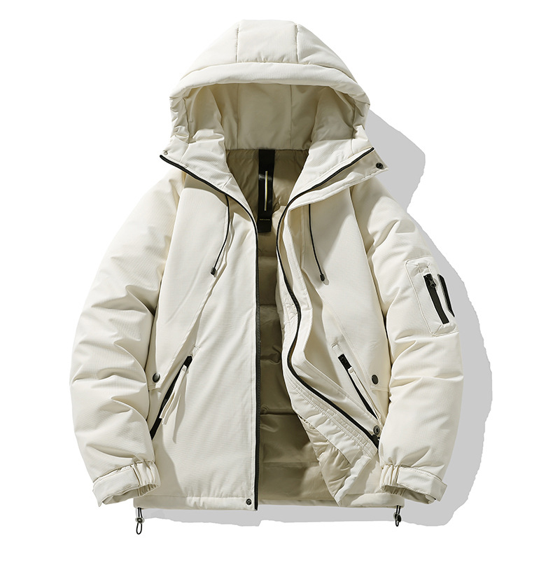 Herren Daunenjacke Für Den Winter Outdoor Freizeit Warm Und Dick_voghion.com