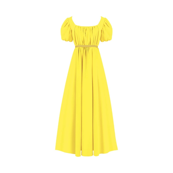 2201 Short Bridgeyton yellow skirt