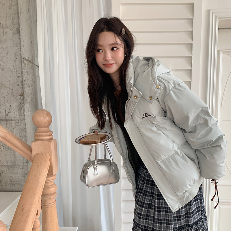 韩系加厚羽绒棉服2025冬季新款面包服学生宽松棉衣保暖棉袄外套潮|undefined