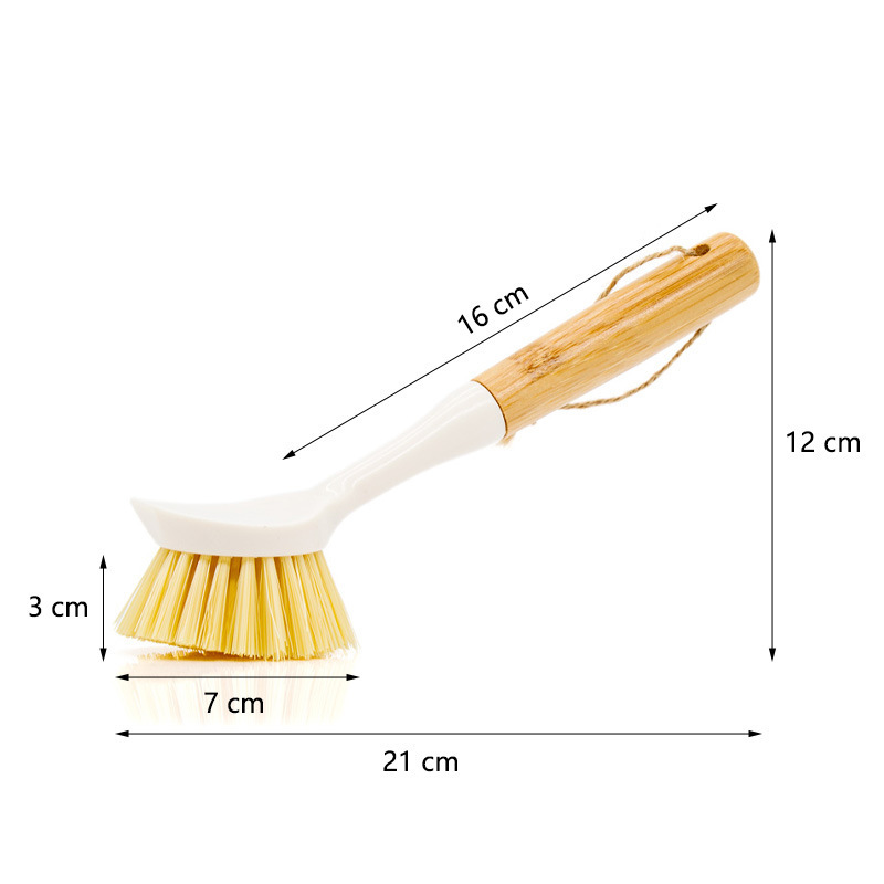 Juego de limpieza para el hogar y las tareas domésticas, cepillo multifuncional para la cocina en el hogar, cepillo para ollas con mango, cepillo para platos, cepillo para frutas y verduras, cepillo para tazas