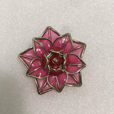 Yaxa sancaqları | Ocean Personality Trend, Sweet - enamel-camellia-brooch-pink