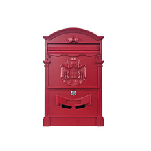 ✅厂家直销欧洲信报箱金属家用别墅信箱不锈钢信箱XHW122