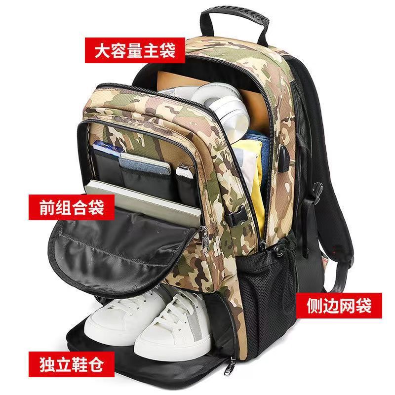 De gran Capacidad de Los Hombres mochila de viaje mochila de ocio al aire libre bolsa de equipaje bolso del alpinismo mochila impermeable