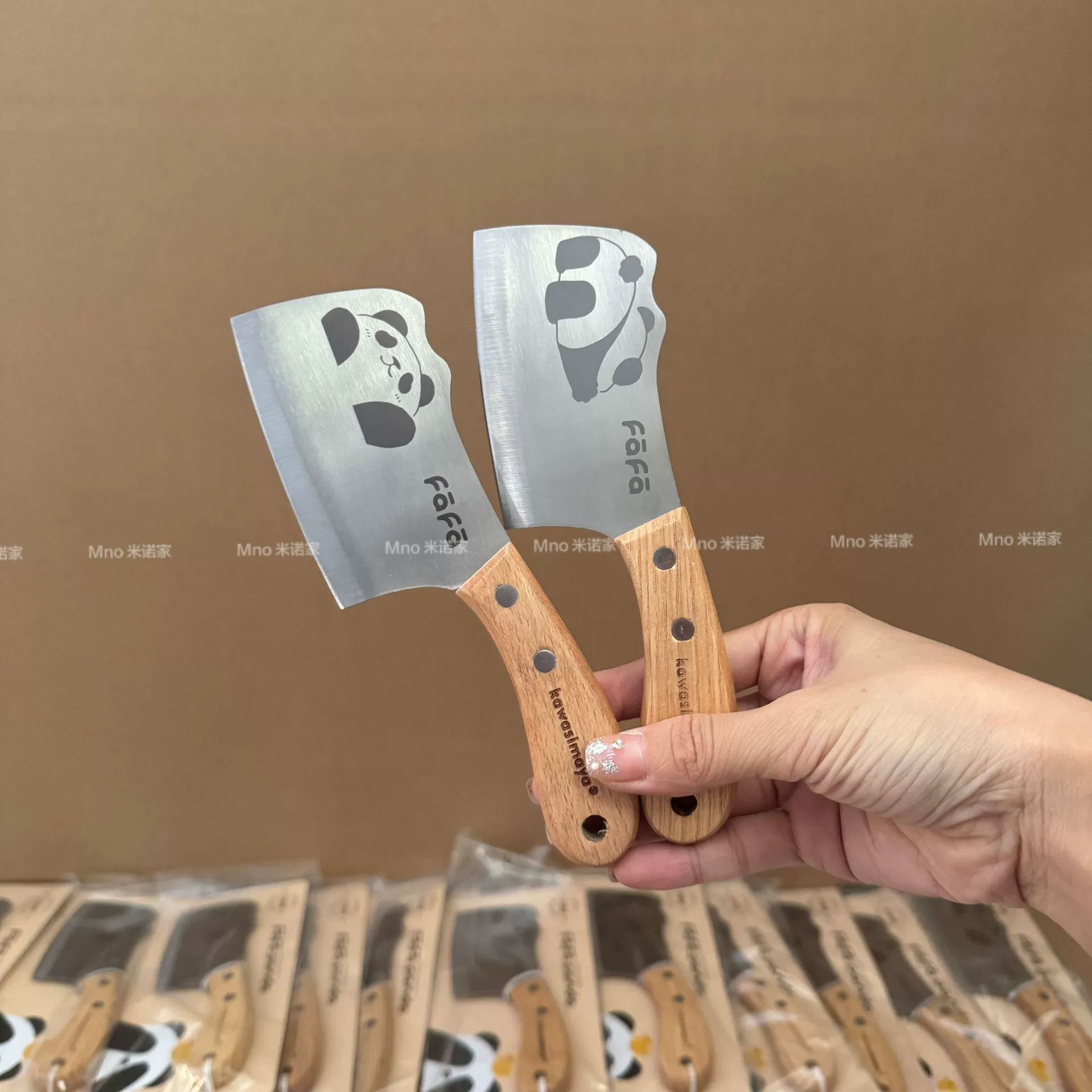 米诺家 Small children's pocket knife for supplementary food for home use
