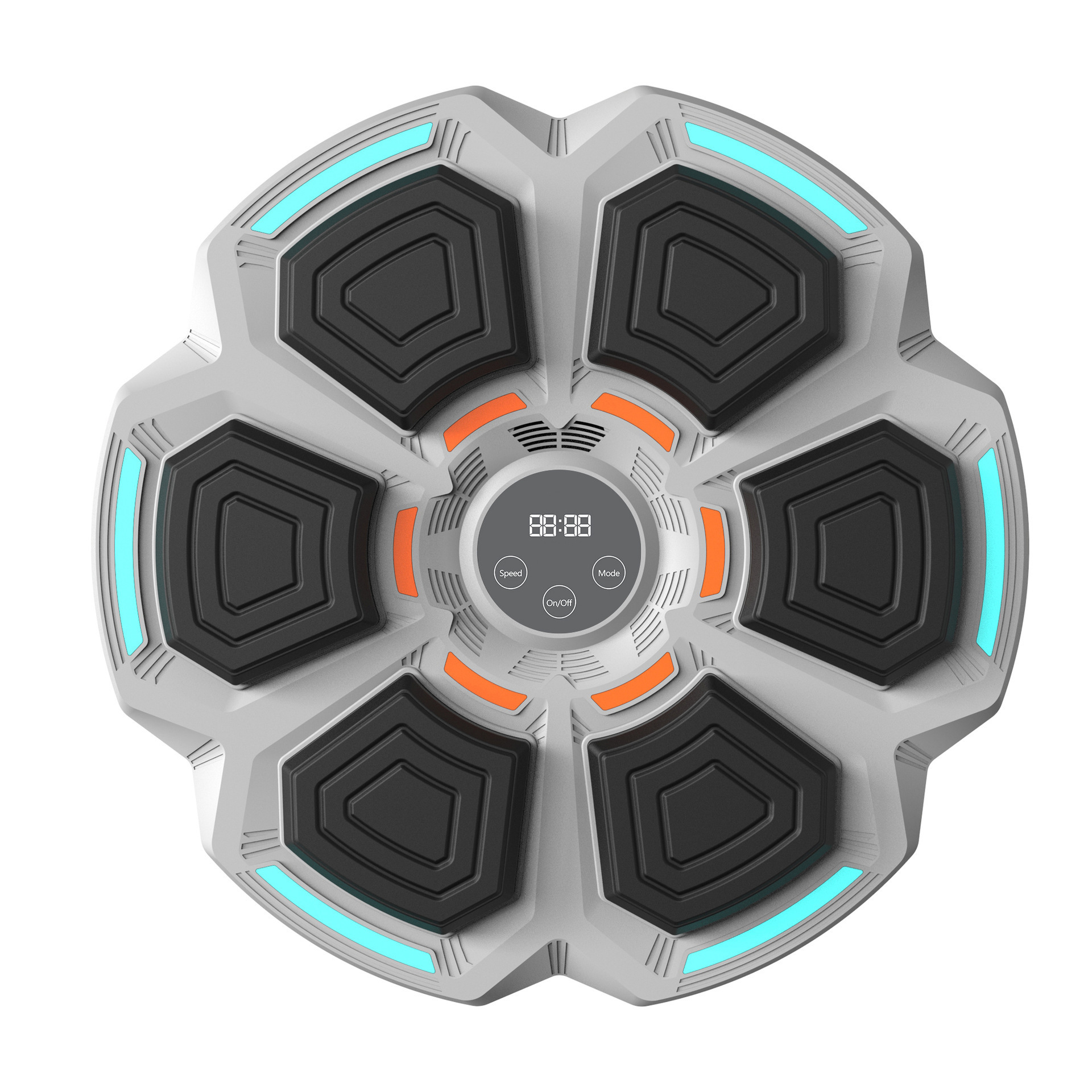 Equipo de entrenamiento de la máquina de boxeo de música inteligente vertical práctica de boxeo pared objetivo máquina de potencia niños reacción objetivo de boxeo