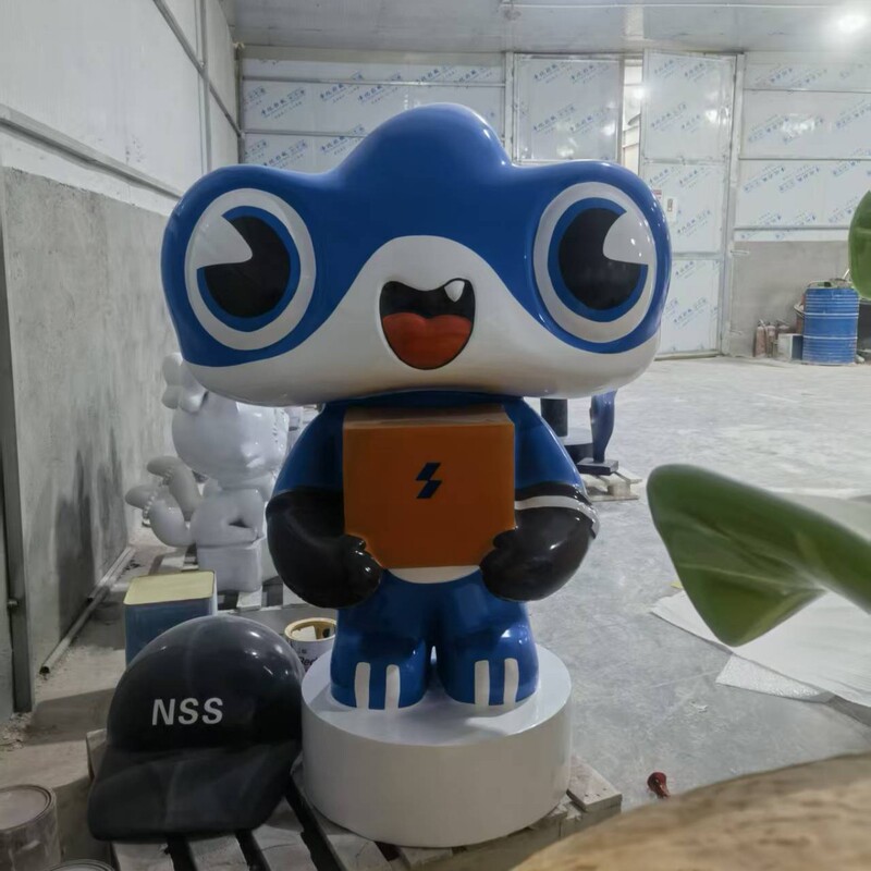 Fiberglass Cartoon Sculpture Internet Celebrity Figure Outdoor Mall Commercial Street Ip Mascot Image Decorative Display Piece Fiberglass Cartoon Sculpture Internet Celebrity Figure Outdoor Mall Commercial Street Ip Mascot Image Decorative Display Piece