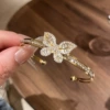 63# Open Bracelet-Gold-Butterfly
