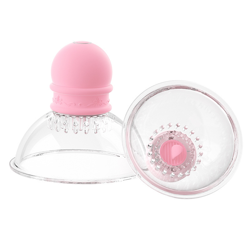 Pequeño programa de masaje de senos de control inteligente, masajeador de senos de vibración, aparato de masturbación femenino, 18 / caja