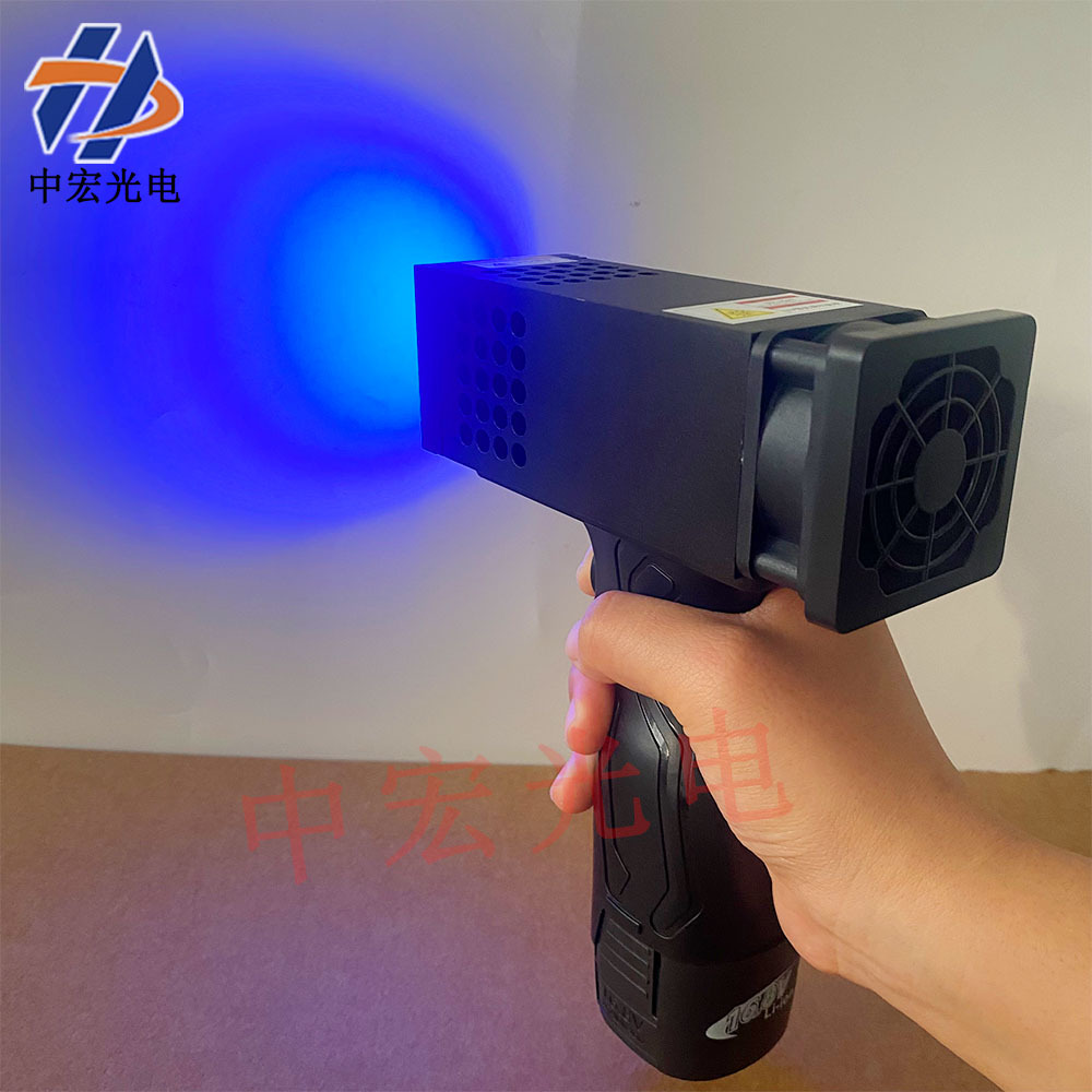 365Nm Handheld Uv Lamp for Automotive Paint Touch-Up, Putty Sheet Metal Inspection, and Paint Defect Detection, Rechargeable