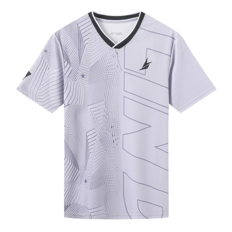 2025新款yy羽毛球服男女装短袖羽毛球运动服训练比赛队服印字|undefined
