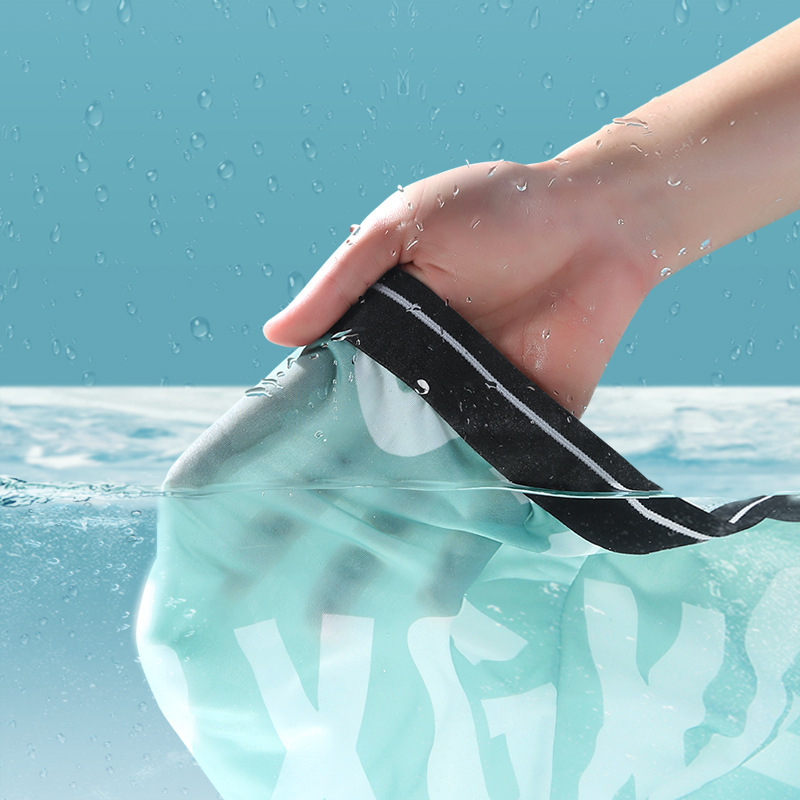 Ropa interior de los hombres de seda de hielo calzoncillos de los hombres verano transpirable cómodo moda personalidad Boxer shorts niños pantalones personalidad