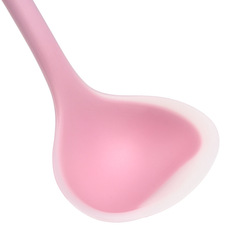 Kitchen tools thickened half-transparent silicone spoon silicone kitchenware silicone spoon silicone soup spoon silicone soup holder non-stick pan