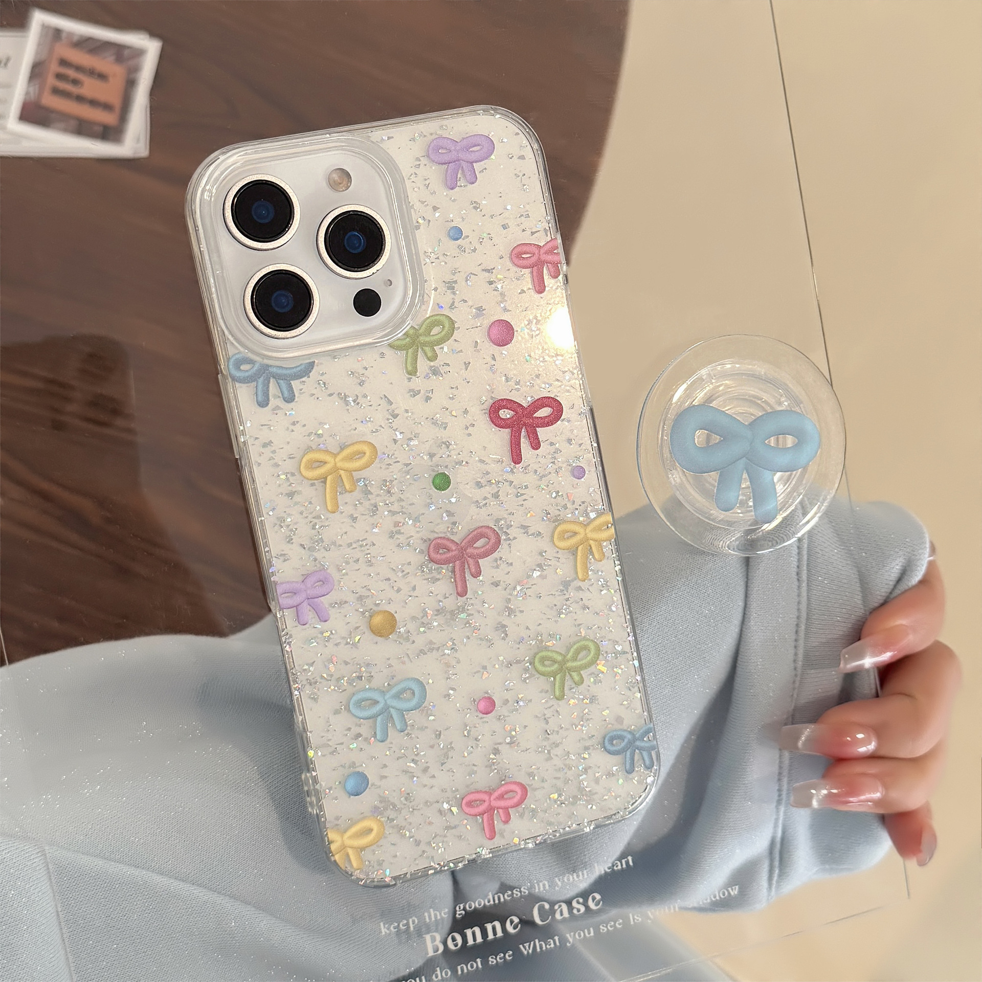 Cáscara única-arco de globo de color transparente TX