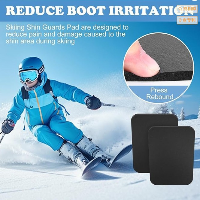 跨境 雪地靴护垫膝盖护垫保护滑雪必备保护膝盖脚腕