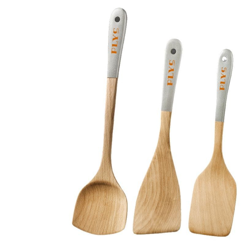Palla de cocina, pala de madera doméstica, pala de madera resistente a altas temperaturas, pala de madera no pegajosa, pala de colza, conjunto de pala de cocina Yangjiang