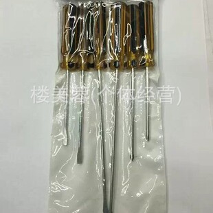 SDF-1027 black 6PC3 inch 4 inch 6 inch transparent handle screwdriver hanging bag