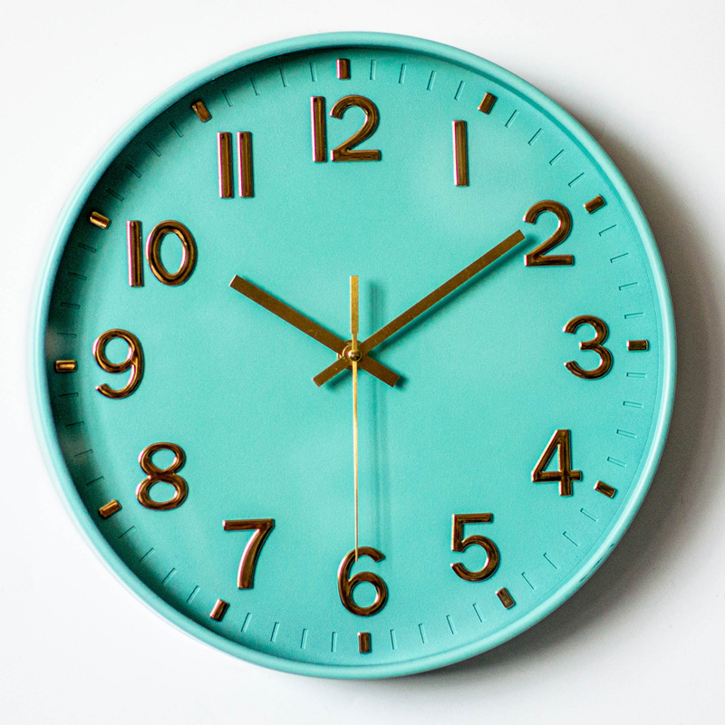 Reloj de pared para el hogar de 30CM Reloj para colgar en la pared Reloj para colgar en la sala de estar Reloj de pared Reloj creativo Reloj de cuarzo silencioso