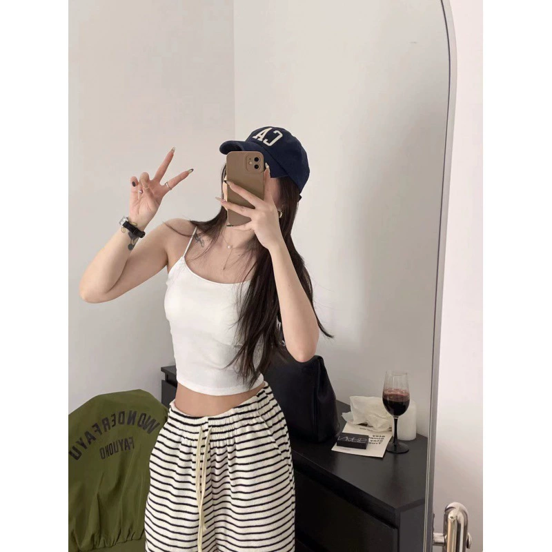 Топ майка (женщина) с встроенными чашками, японский стиль бэc Backless жилет, легкая поддержка, one size (80–110 кг)
