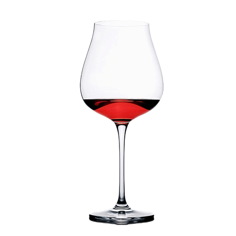 Taza de vino de fábrica de cristal borgoña grande taza de vino de estilo europeo casero gran taza de vino alto image 5