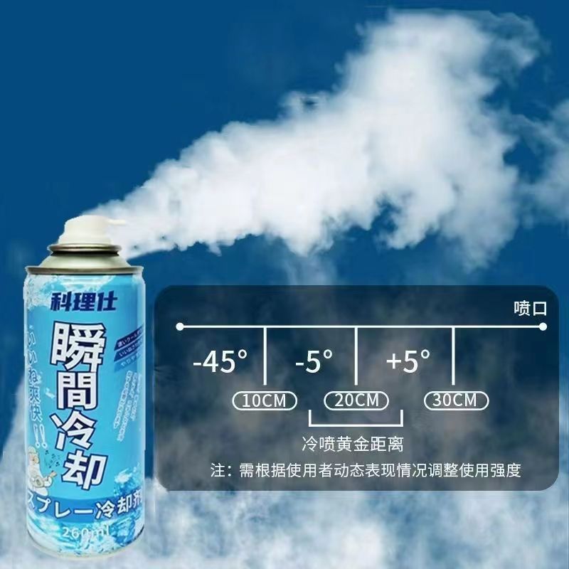 Instant Summer Cooling Spray, Rapid Dry Ice Cooling, Summer Car Gadget, Summer Cooling Spray Refrigeration