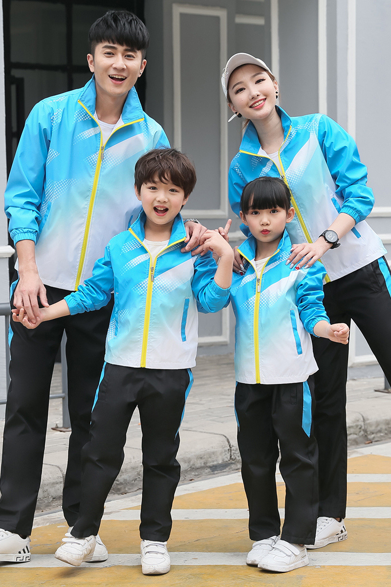 新款情侣运动套装男春秋季休闲运动服装女校服大码运动装团购班服