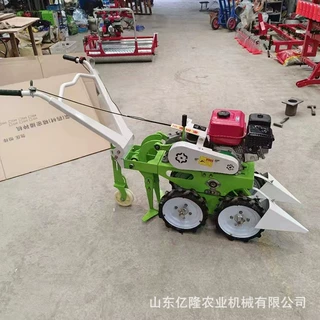 手扶前置大蒜收获机  挖大蒜起蒜挖蒜机  多功能地瓜大蒜起获机