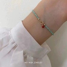 С���͹� ��ȻС�G��ʯ�ϼt���14k�������Ůײɫ�ִ��B������ɫ
