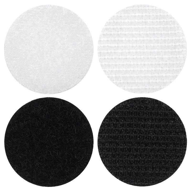 Cinta autoadhesiva del fabricante para niños y madres, jardín de infantes, lunares pequeños, adhesivo transparente de doble cara, libro silencioso, velcro redondo