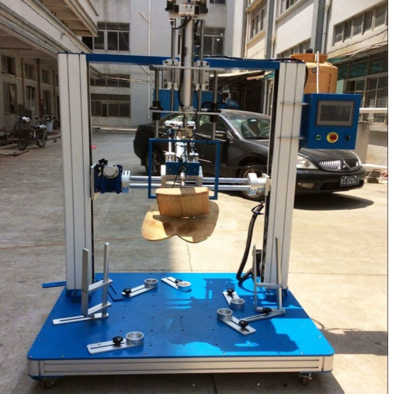 Машина для испытания спинки офисного стула. Машина для испытания ударного шарнира спинки офисного стула.