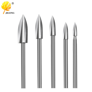 5pc carving cutter set electric woodworking milling cutter drill bit furniture tea table wood carving root carving polishing tools