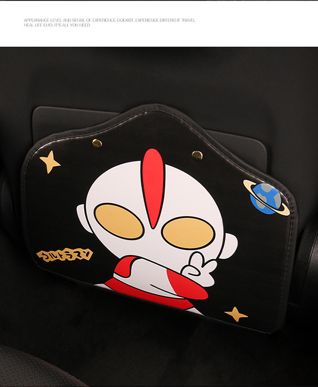 Car seat anti-kick pad rear seat back anti-wear pad car cartoon supplies car rear seat protection stickers anti-dirty pad
