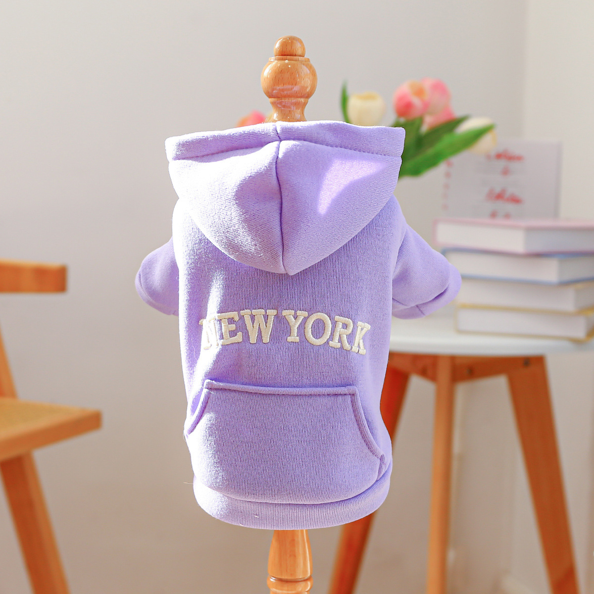 Spring New York 스웨트셔츠-퍼플