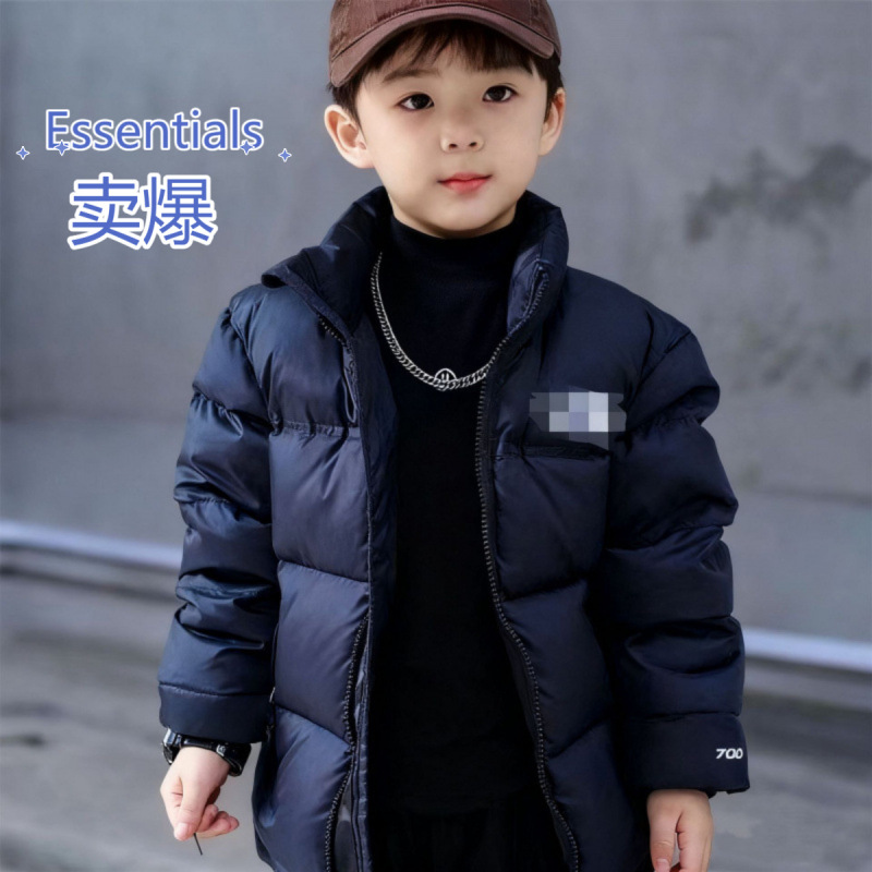 Cross-Border American Version 1996 Children's down Jacket Tnf White Duck down 700 Fill Children's Outdoor Warm down Jacket Coat