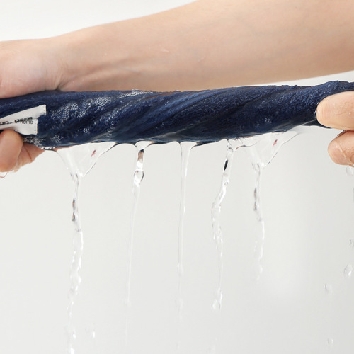 High-yang Wholesale Bamboo Fiber Square Towel Plain Color Water-absorbent Face Towel 35*35cm Thickened Large Children's Square Towel