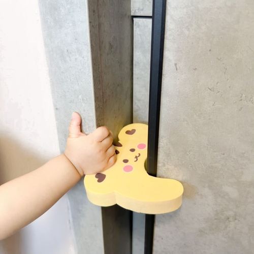 Korean version ins style cartoon creative door clip safety anti-pinch door stop door stop anti-pinch anti-closing artifact
