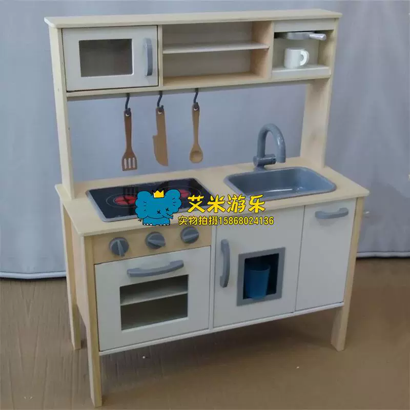 Детская семейная деревянная игрушка, кухонная посуда, набор белого цвета, Южная Корея, широкая палитра цветов